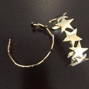 BaubleBar Star Cuff Bracelets